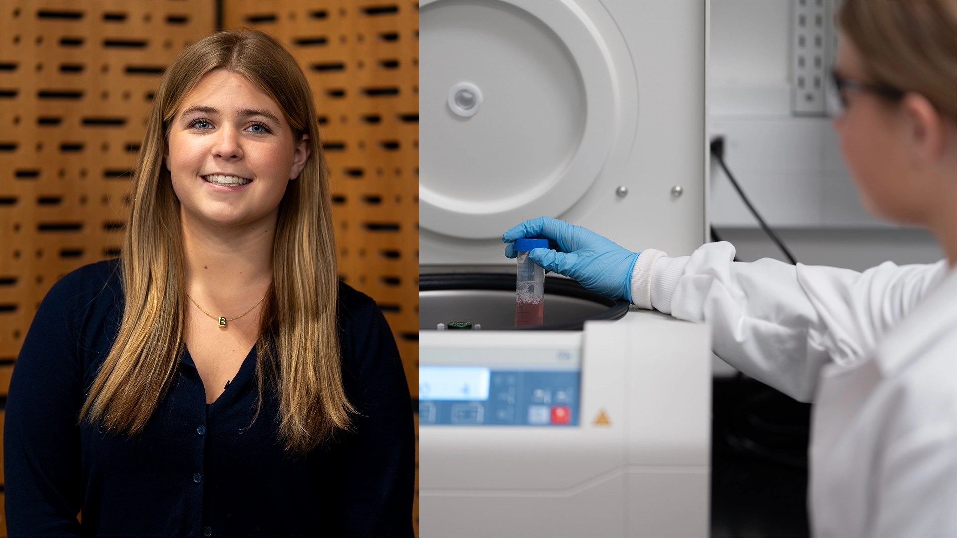Bethany Watkins receives summer research experience for undergraduates (REU) from NIH-funded Delaware IDeA Network of Biomedical Research Excellence (INBRE).